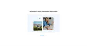 Tidio onboarding — Lyro reviewing your content